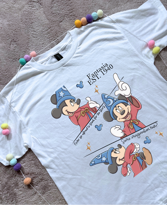 Magical Sorcerer, Some Imagination T-Shirt, Florida, Orlando, Magical World - Adults & Kids Sizes