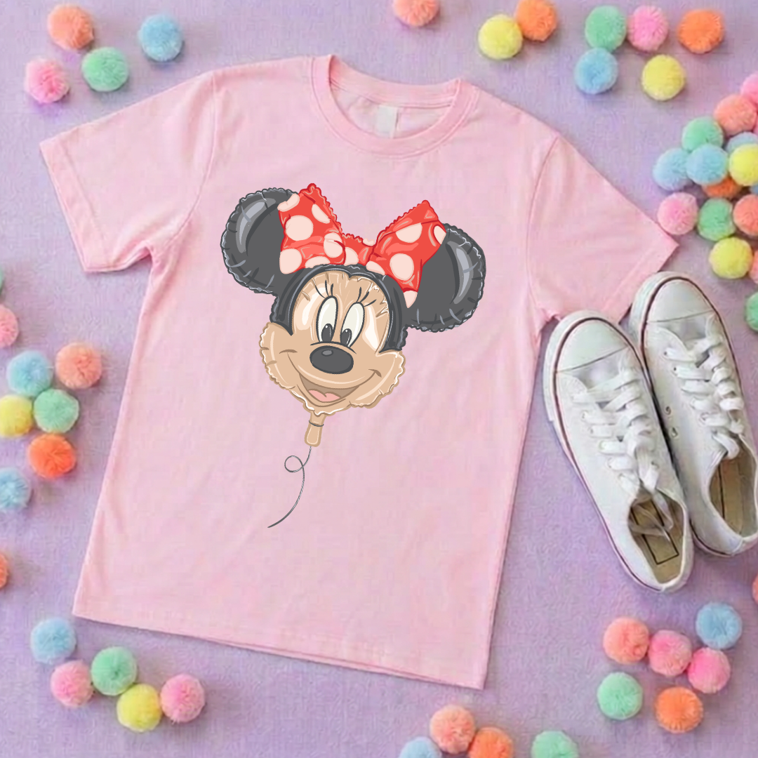 Mouse Balloon, Printed T-Shirt, Florida, Orlando, Magical World - Adults & Kids Sizes