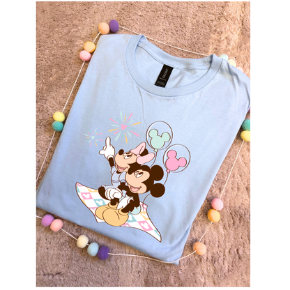 Firework Friends, Park Life T-Shirt, Ears, Florida, Orlando, Cruise Holidays T-Shirts, Holiday Outfits - Adults & Kids Sizes - Cotton T-Shirt