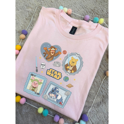 Galaxy Friends Park Life T-Shirt, Ears, Florida, Orlando, Cruise Holidays T-Shirts, Holiday Outfits - Adults & Kids Sizes - Cotton T-Shirt