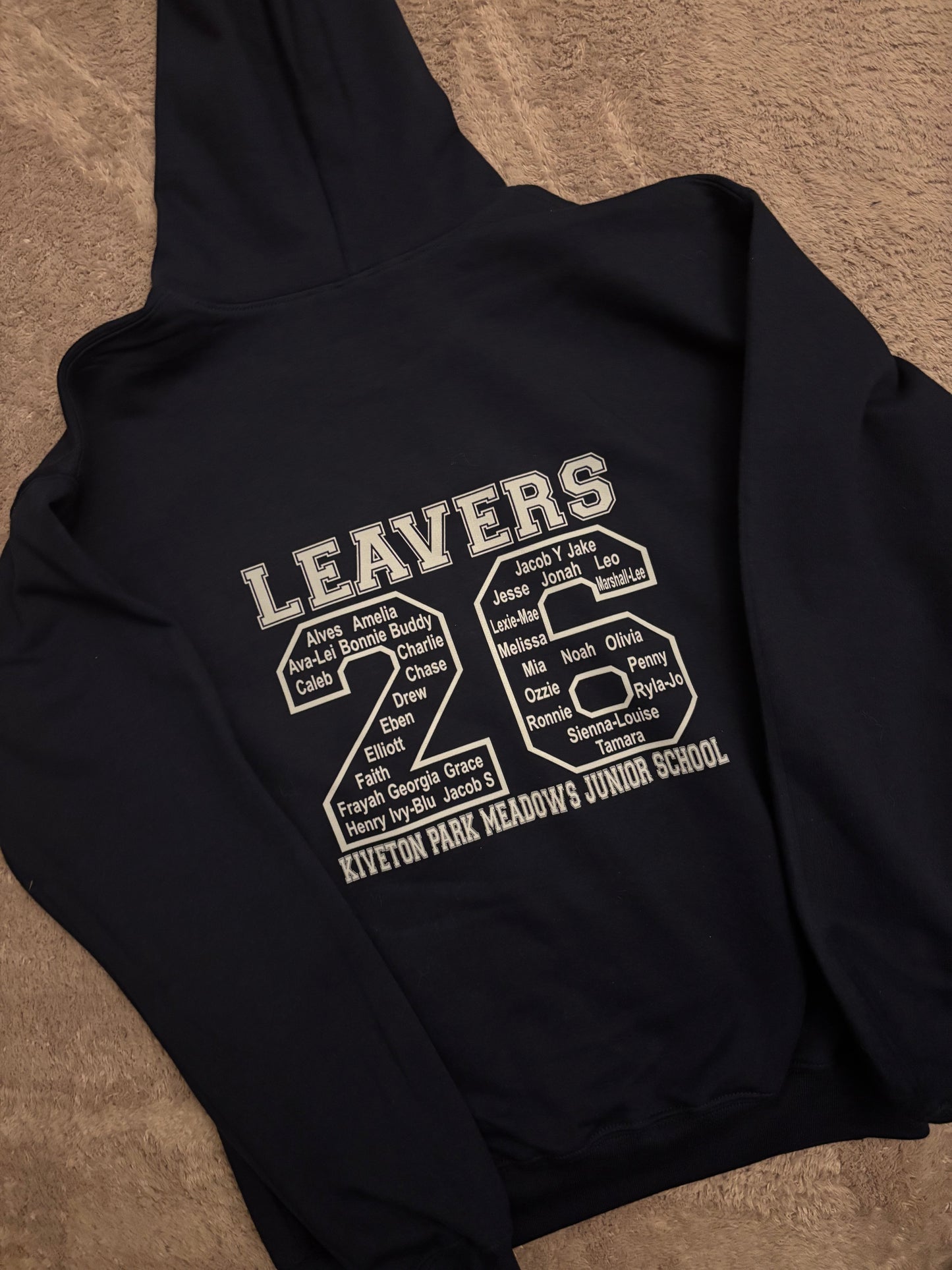 Leavers Hoodies 2026 - KPMJ Only