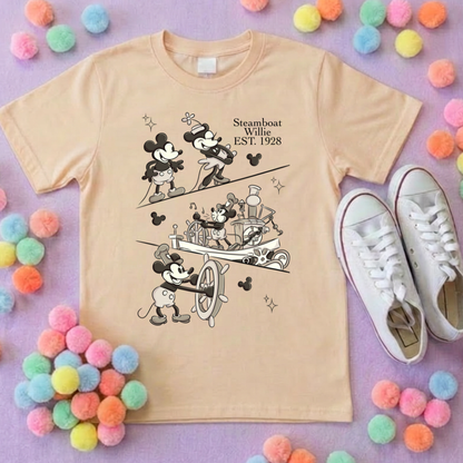Classic Original Mouse T-Shirt, Florida, Orlando, Magical World - Adults & Kids Sizes