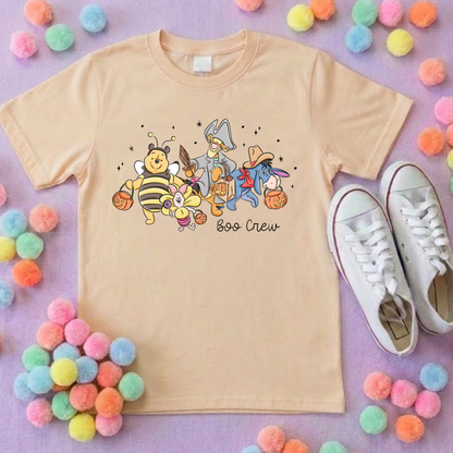 Pooh Boo Crew Too Park Life T-Shirt, Ears, Florida, Orlando, Cruise Holidays T-Shirts, Holiday Outfits - Adults & Kids Sizes - Cotton T-Shirt
