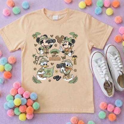 Animal Kingdom Full Art Park Life T-Shirt, Ears, Florida, Orlando, Cruise Holidays T-Shirts, Holiday Outfits - Adults & Kids Sizes - Cotton T-Shirt (Copy)