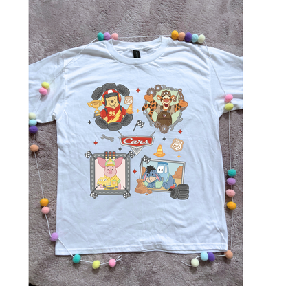 Cars Besties Park Life T-Shirt, Ears, Florida, Orlando, Cruise Holidays T-Shirts, Holiday Outfits - Adults & Kids Sizes - Cotton T-Shirt