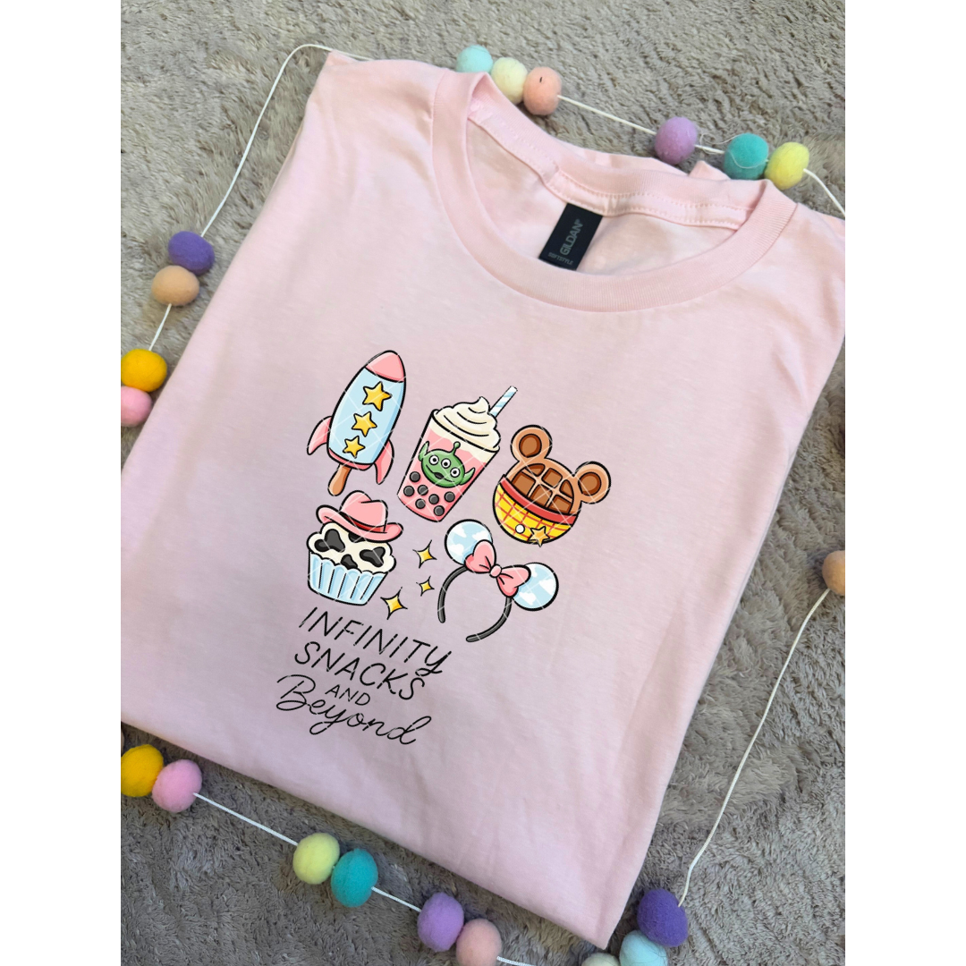Toy Snacks, Park Life T-Shirt, Ears, Florida, Orlando, Cruise Holidays T-Shirts, Holiday Outfits - Adults & Kids Sizes - Cotton T-Shirt