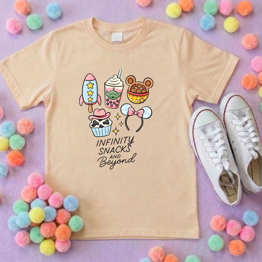 Toy Snacks, Park Life T-Shirt, Ears, Florida, Orlando, Cruise Holidays T-Shirts, Holiday Outfits - Adults & Kids Sizes - Cotton T-Shirt