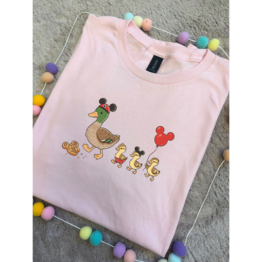 Park Ducks, Park Life T-Shirt, Ears, Florida, Orlando, Cruise Holidays T-Shirts, Holiday Outfits - Adults & Kids Sizes - Cotton T-Shirt