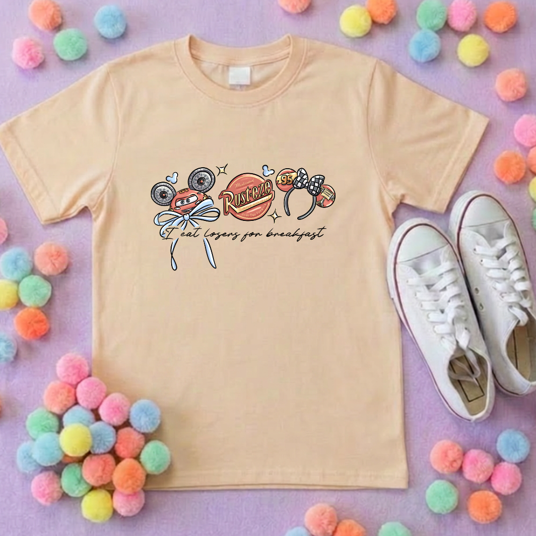 Cars Movie Inspired Printed T-Shirt, Florida, Orlando, Theme Park T-Shirts, Theme Park Outfits - Adults & Kids Sizes - Cotton T-Shirt