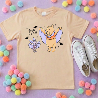 Pooh Boo Crew Park Life T-Shirt, Ears, Florida, Orlando, Cruise Holidays T-Shirts, Holiday Outfits - Adults & Kids Sizes - Cotton T-Shirt