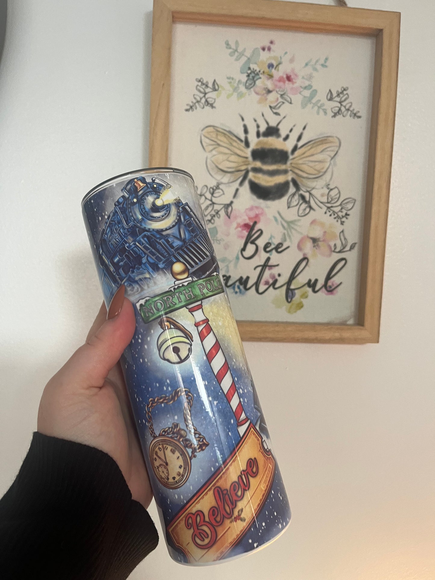The Polar Express Christmas Train 20oz Tumbler, Hot Drinks - Drinkware
