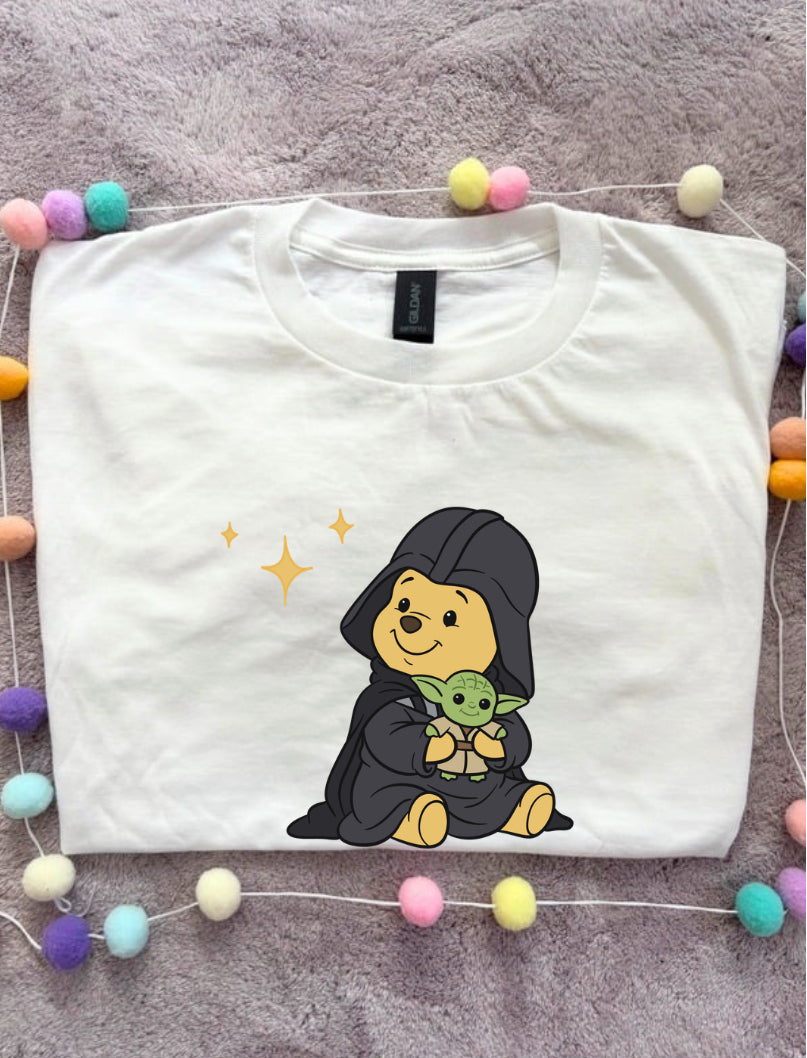Galaxy Winnie Park Life T-Shirt, Ears, Florida, Orlando, Cruise Holidays T-Shirts, Holiday Outfits - Adults & Kids Sizes - Cotton T-Shirt