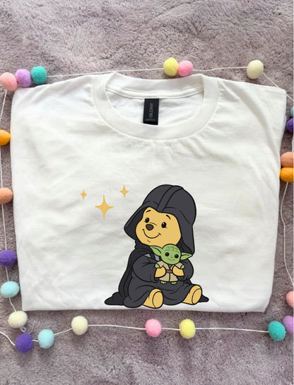 Galaxy Winnie Park Life T-Shirt, Ears, Florida, Orlando, Cruise Holidays T-Shirts, Holiday Outfits - Adults & Kids Sizes - Cotton T-Shirt