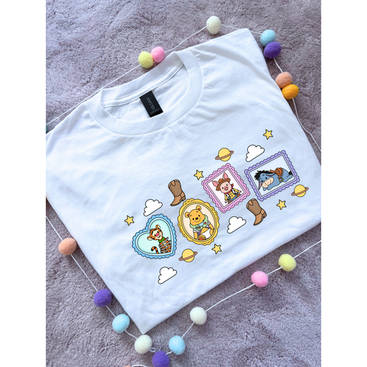 Pooh Toys Story Besties Park Life T-Shirt, Ears, Florida, Orlando, Cruise Holidays T-Shirts, Holiday Outfits - Adults & Kids Sizes - Cotton T-Shirt