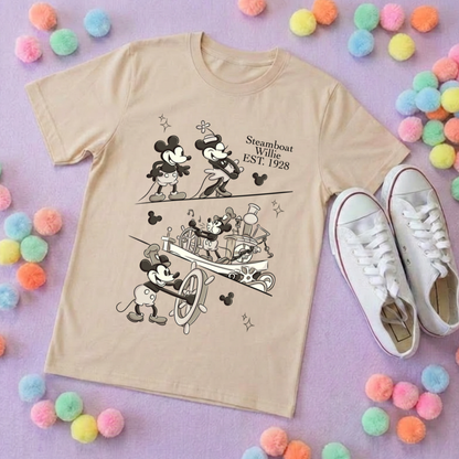 Classic Original Mouse T-Shirt, Florida, Orlando, Magical World - Adults & Kids Sizes