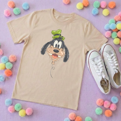 Goofy Balloon, Printed T-Shirt, Florida, Orlando, Magical World - Adults & Kids Sizes