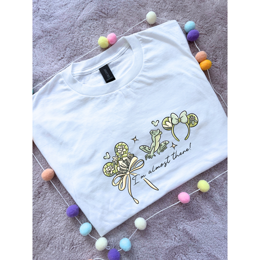 Bayou Frog Princess Inspired Printed T-Shirt, Princess Movie, Mouse Ears, Princess- Adults & Kids Sizes - Cotton T-Shirt