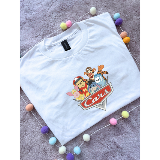 Cars Besties Park Life T-Shirt, Ears, Florida, Orlando, Cruise Holidays T-Shirts, Holiday Outfits - Adults & Kids Sizes - Cotton T-Shirt