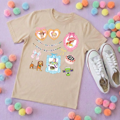 Story Toy Inspired  T-Shirt, Florida, Orlando, Bo Peep, Jessie, Buzz - Adults & Kids Sizes - Cotton T-Shirt