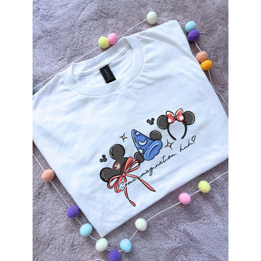 Magical Sorcerer, Some Imagination Ears T-Shirt, Florida, Orlando, Magical World - Adults & Kids Sizes