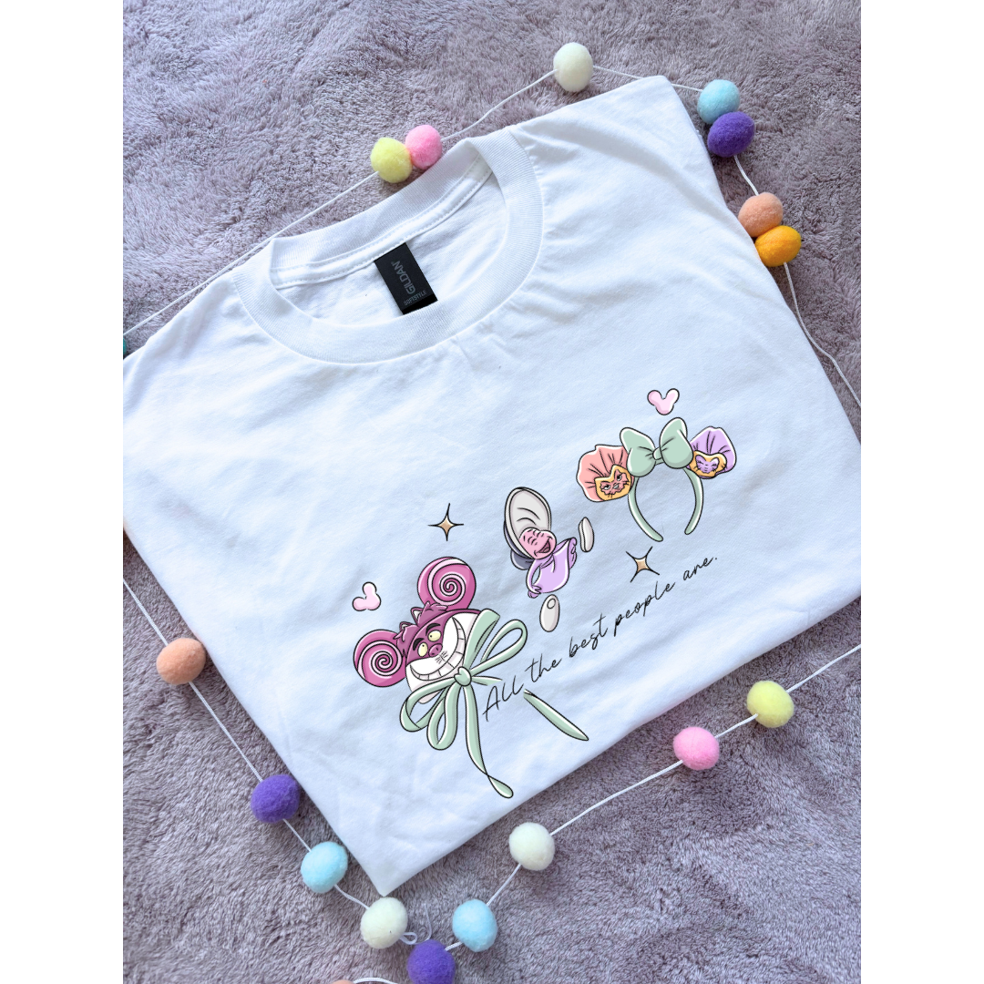 Alice, Smiley Cat Ears Inspired Ears T-Shirt, Florida, Orlando - Adults & Kids Sizes - Cotton T-Shirt