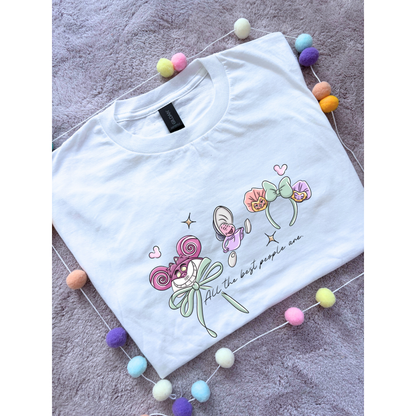 Alice, Smiley Cat Ears Inspired Ears T-Shirt, Florida, Orlando - Adults & Kids Sizes - Cotton T-Shirt
