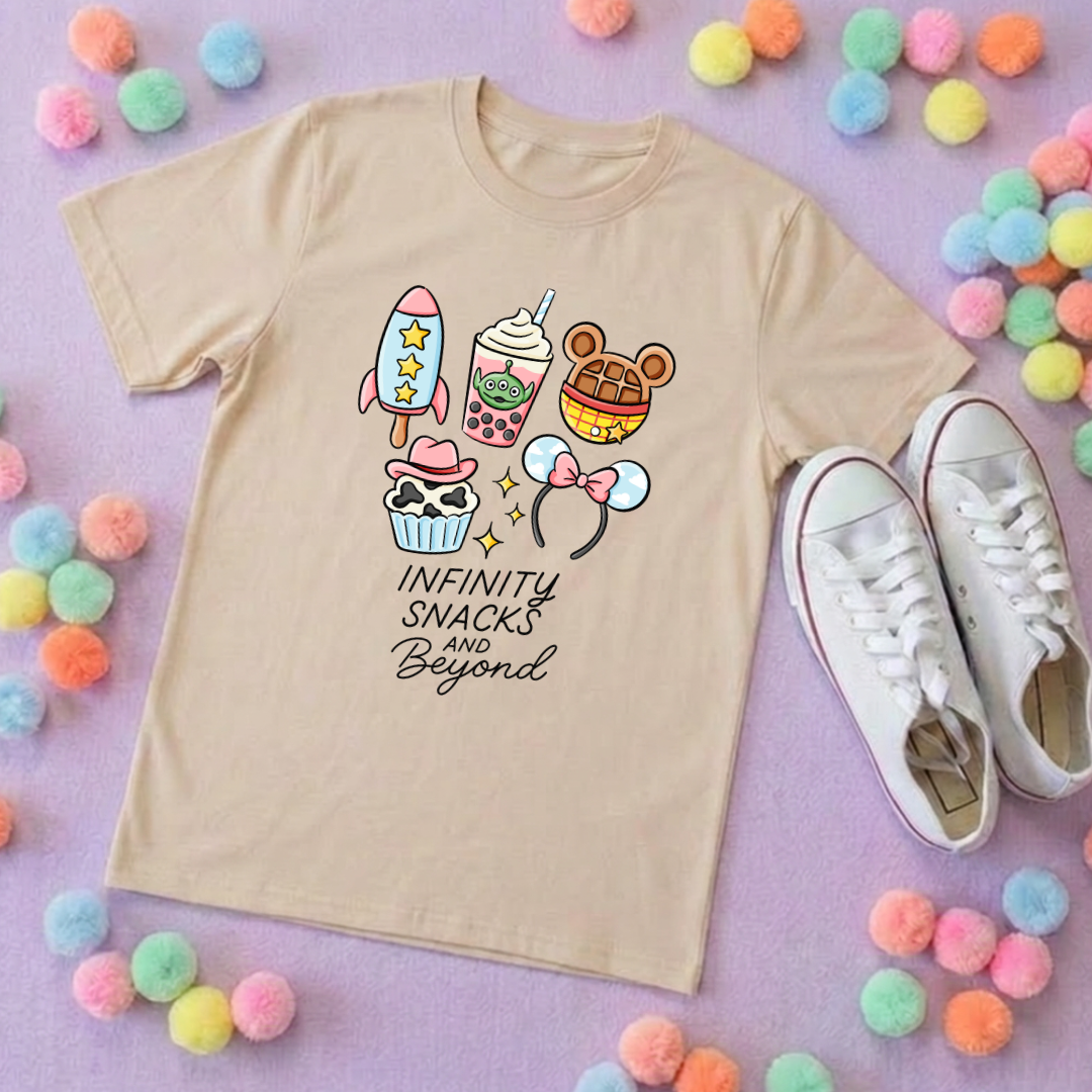 Toy Snacks, Park Life T-Shirt, Ears, Florida, Orlando, Cruise Holidays T-Shirts, Holiday Outfits - Adults & Kids Sizes - Cotton T-Shirt