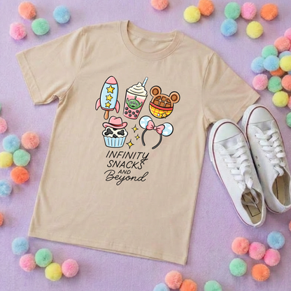 Toy Snacks, Park Life T-Shirt, Ears, Florida, Orlando, Cruise Holidays T-Shirts, Holiday Outfits - Adults & Kids Sizes - Cotton T-Shirt