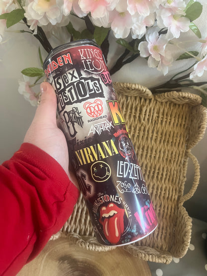 Rock Music Theme 20oz Tumbler ~ Hot and Cold Drinks