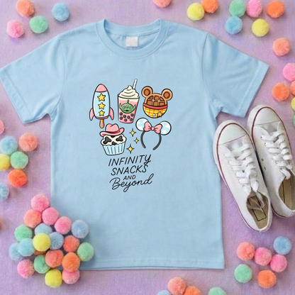 Toy Snacks, Park Life T-Shirt, Ears, Florida, Orlando, Cruise Holidays T-Shirts, Holiday Outfits - Adults & Kids Sizes - Cotton T-Shirt