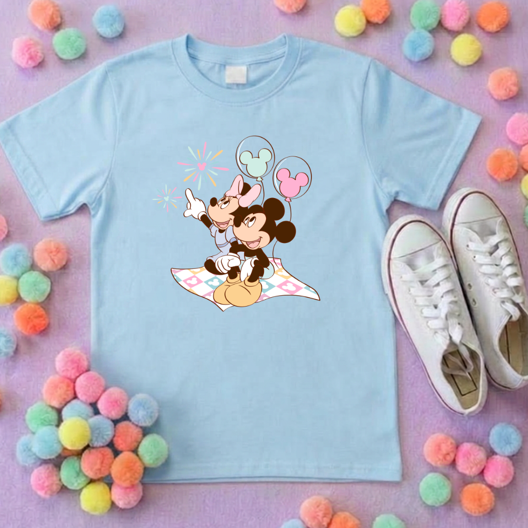 Firework Friends, Park Life T-Shirt, Ears, Florida, Orlando, Cruise Holidays T-Shirts, Holiday Outfits - Adults & Kids Sizes - Cotton T-Shirt