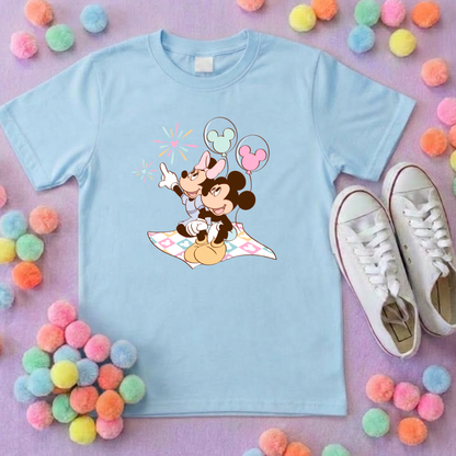 Firework Friends, Park Life T-Shirt, Ears, Florida, Orlando, Cruise Holidays T-Shirts, Holiday Outfits - Adults & Kids Sizes - Cotton T-Shirt