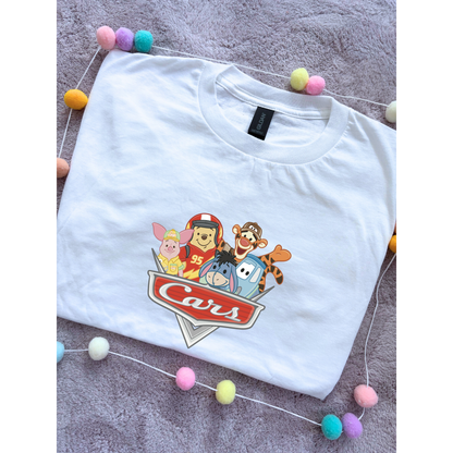 Cars Besties Park Life T-Shirt, Ears, Florida, Orlando, Cruise Holidays T-Shirts, Holiday Outfits - Adults & Kids Sizes - Cotton T-Shirt