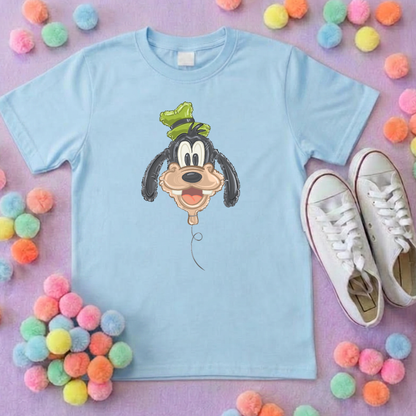 Goofy Balloon, Printed T-Shirt, Florida, Orlando, Magical World - Adults & Kids Sizes