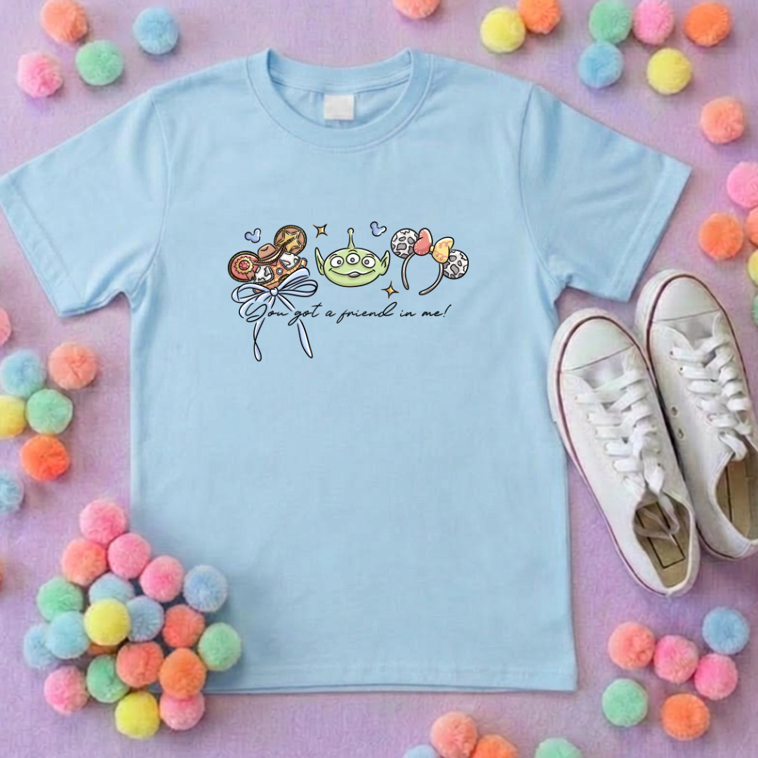 Story Toy Inspired Ears T-Shirt, Florida, Orlando, Bo Peep, Jessie, Buzz - Adults & Kids Sizes - Cotton T-Shirt