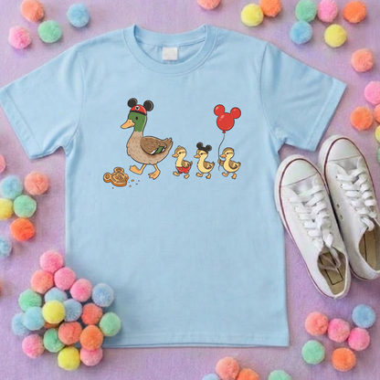 Park Ducks, Park Life T-Shirt, Ears, Florida, Orlando, Cruise Holidays T-Shirts, Holiday Outfits - Adults & Kids Sizes - Cotton T-Shirt