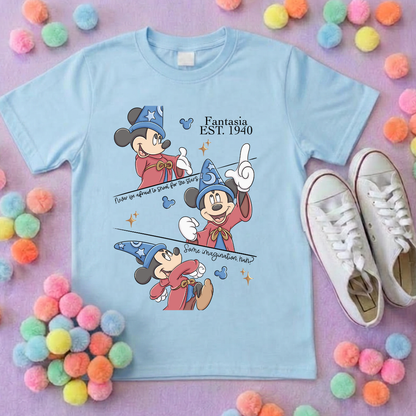 Magical Sorcerer, Some Imagination T-Shirt, Florida, Orlando, Magical World - Adults & Kids Sizes