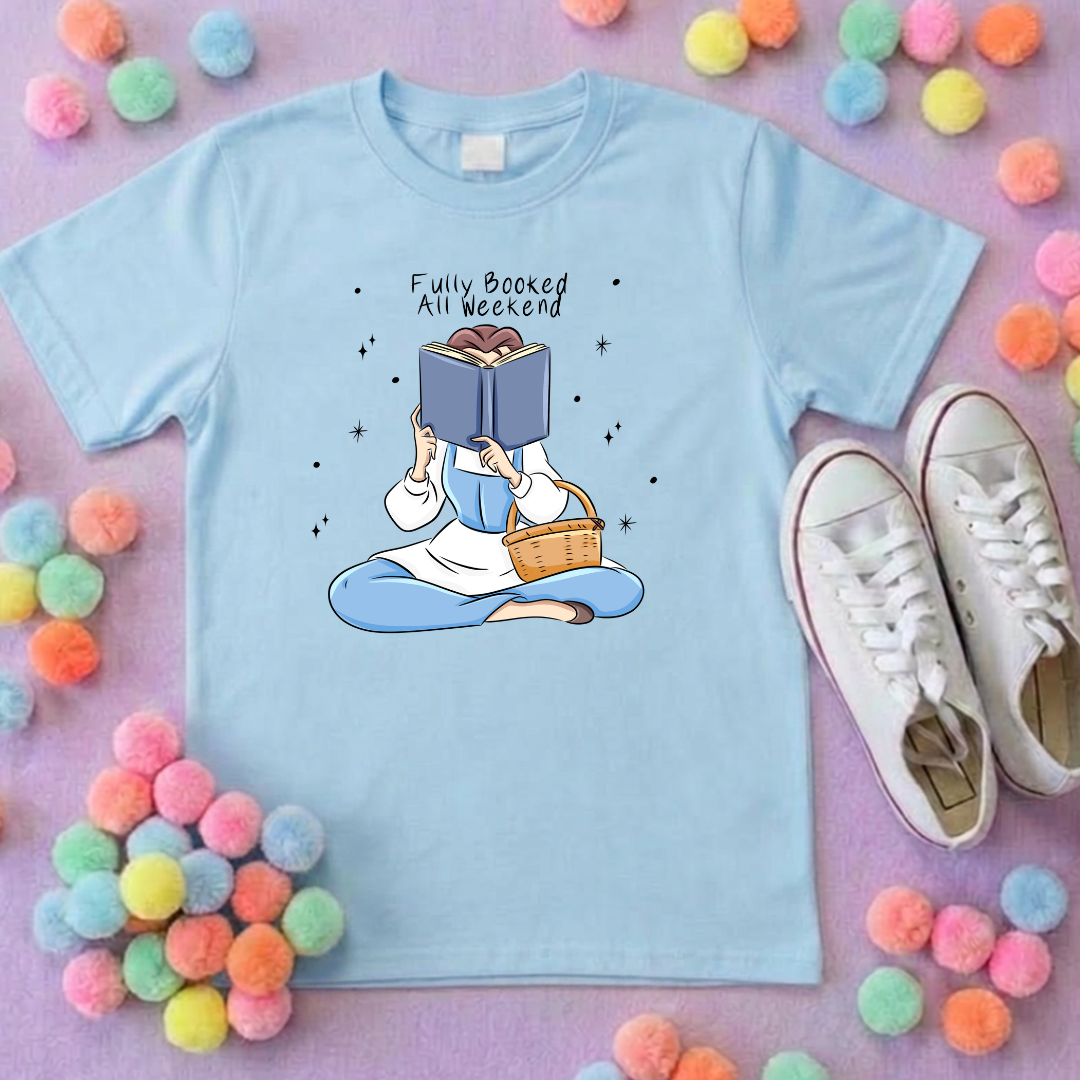 Fully Booked Belle Park Life T-Shirt, Ears, Florida, Orlando, Cruise Holidays T-Shirts, Holiday Outfits - Adults & Kids Sizes - Cotton T-Shirt