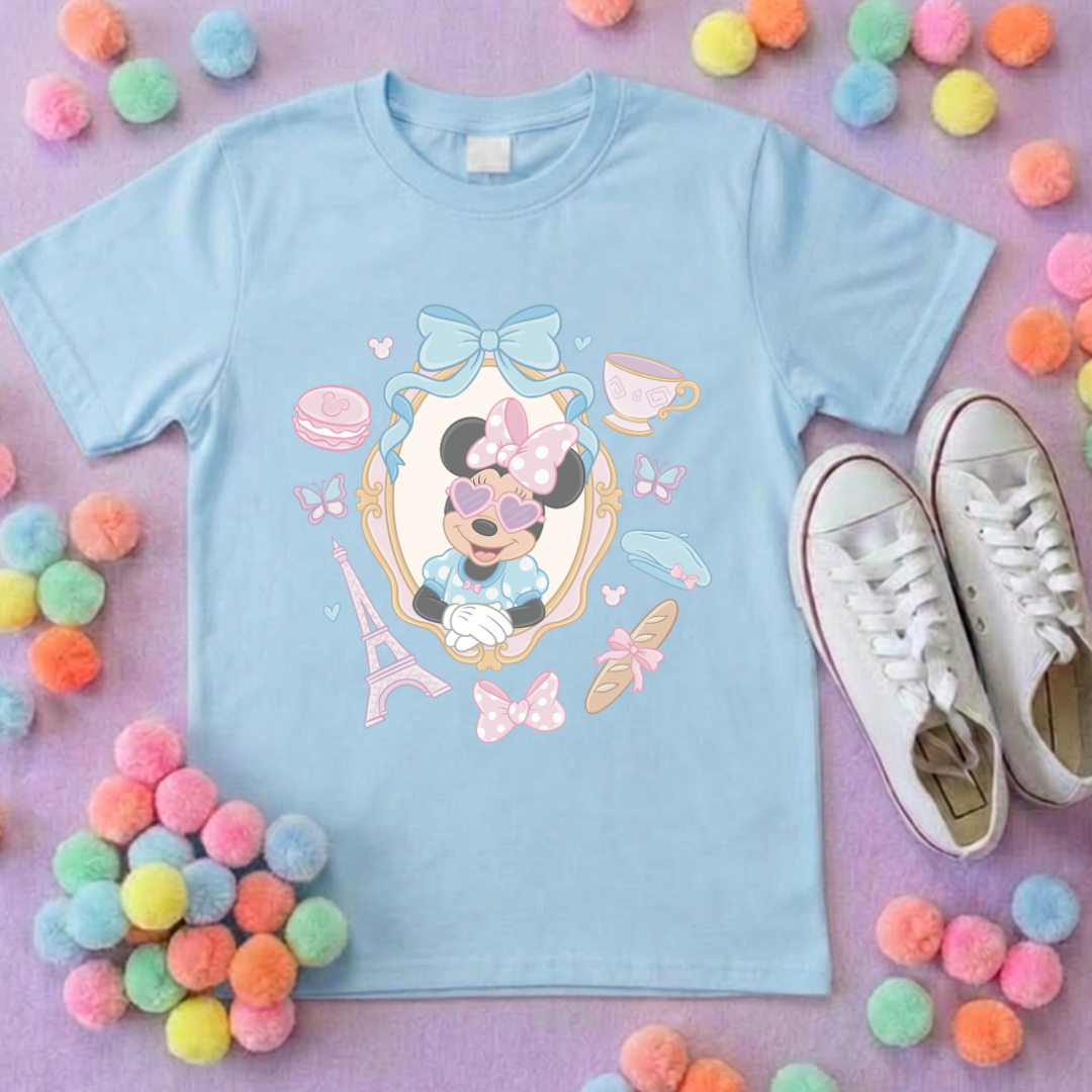 Ooh La La Minnie Park Life T-Shirt, Ears, Paris, Orlando, Holidays T-Shirts, Holiday Outfits - Adults & Kids Sizes - Cotton T-Shirt