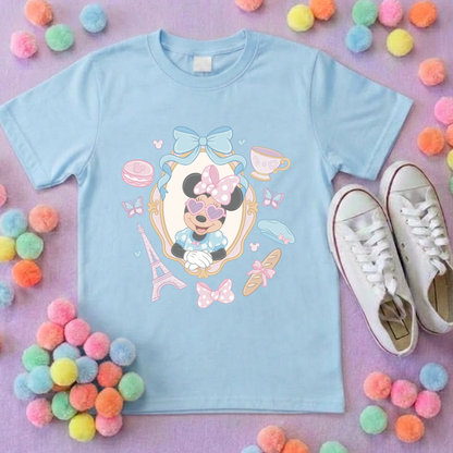 Ooh La La Minnie Park Life T-Shirt, Ears, Paris, Orlando, Holidays T-Shirts, Holiday Outfits - Adults & Kids Sizes - Cotton T-Shirt