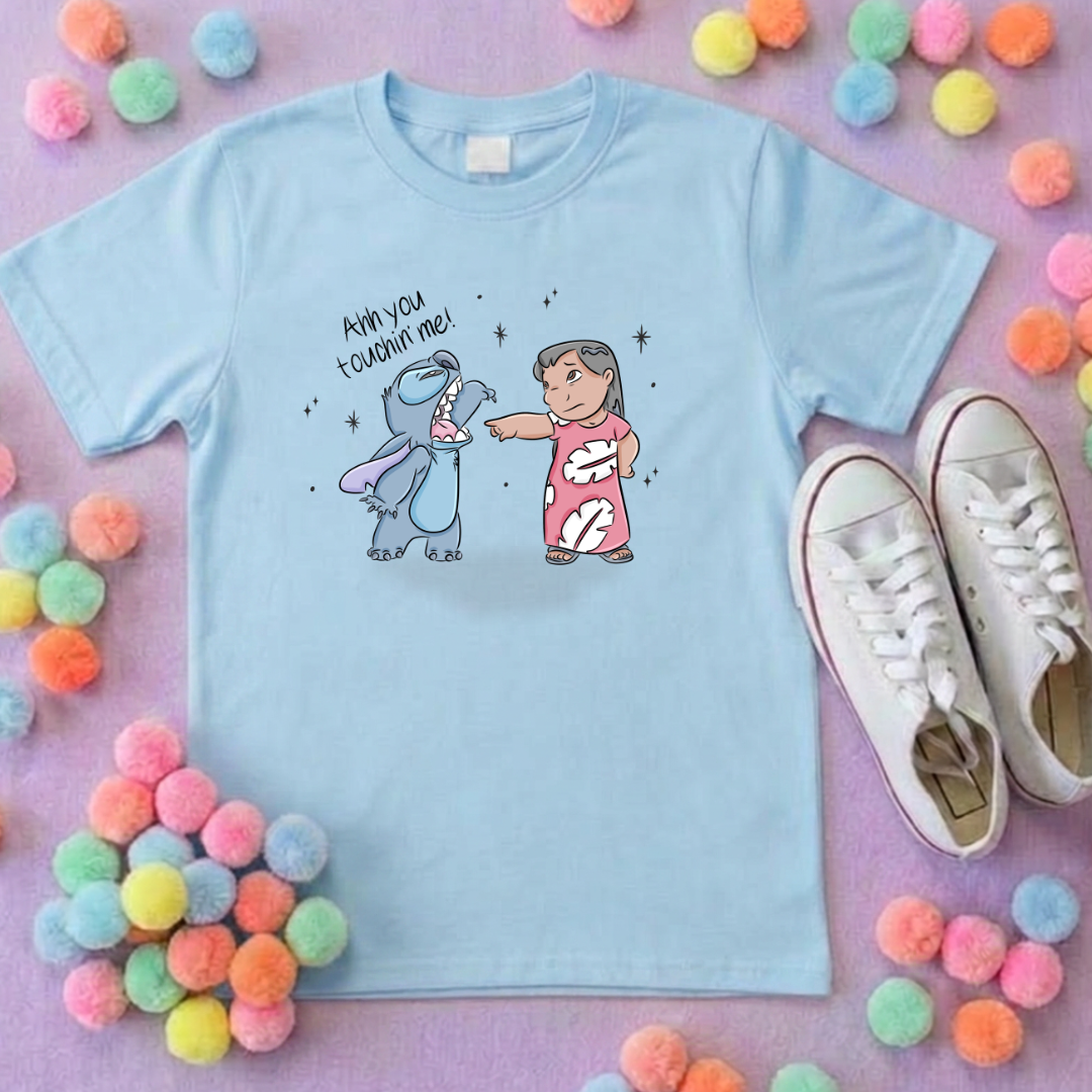 Blue Alien Fun Park Life T-Shirt, Ears, Florida, Orlando, Cruise Holidays T-Shirts, Holiday Outfits - Adults & Kids Sizes - Cotton T-Shirt