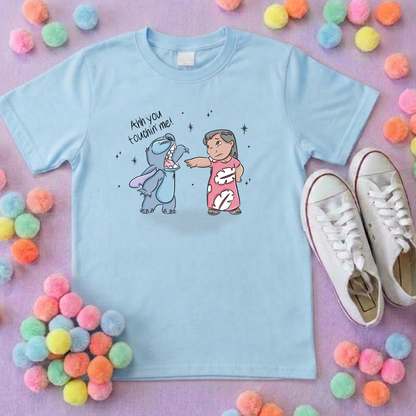 Blue Alien Fun Park Life T-Shirt, Ears, Florida, Orlando, Cruise Holidays T-Shirts, Holiday Outfits - Adults & Kids Sizes - Cotton T-Shirt