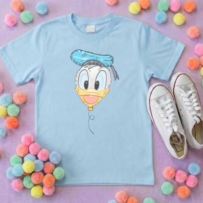 Donald Balloon, Printed T-Shirt, Florida, Orlando, Magical World - Adults & Kids Sizes