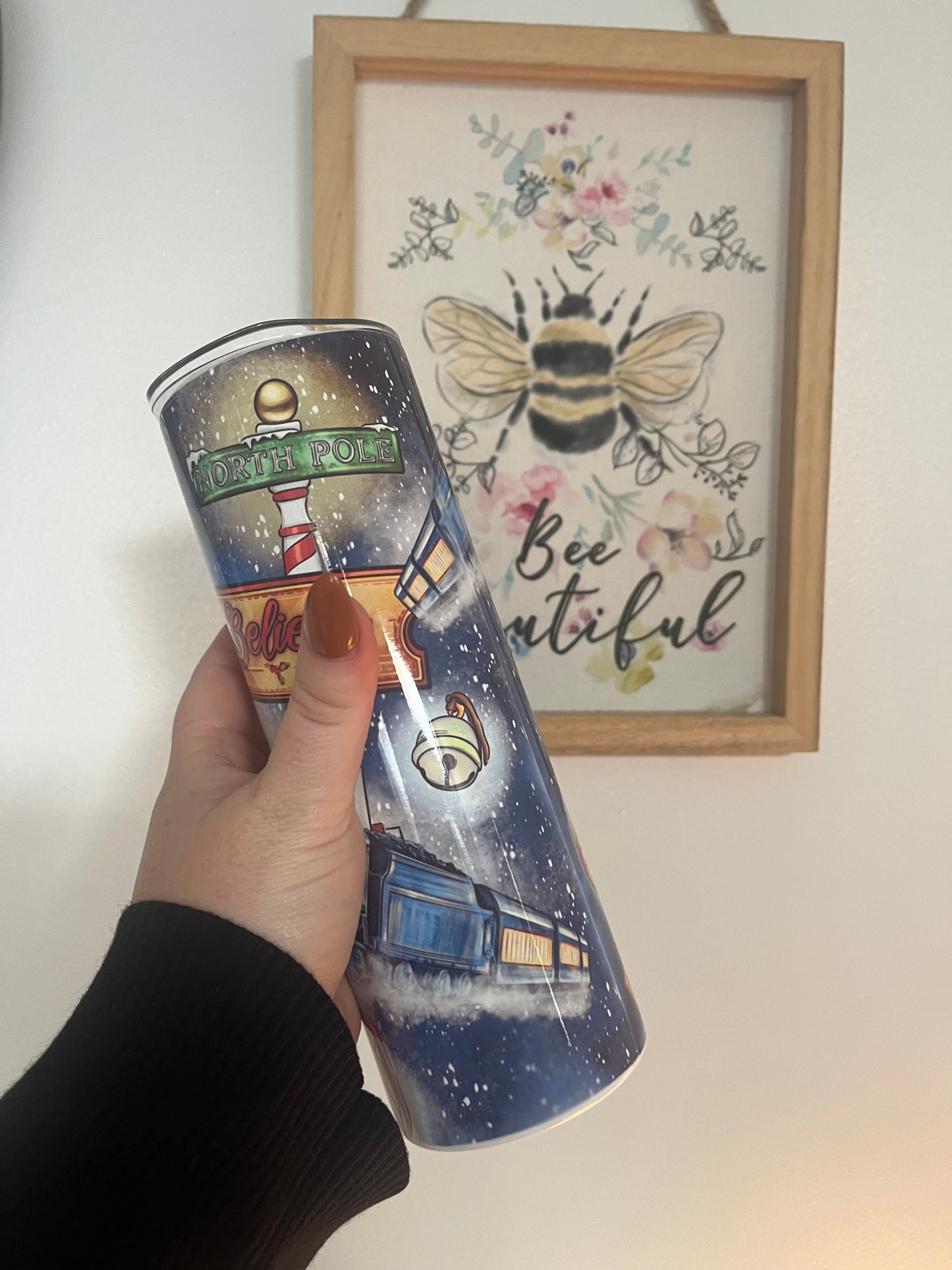 The Polar Express Christmas Train 20oz Tumbler, Hot Drinks - Drinkware