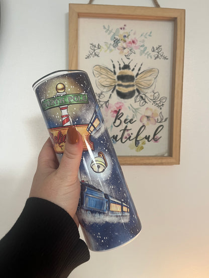 The Polar Express Christmas Train 20oz Tumbler, Hot Drinks - Drinkware