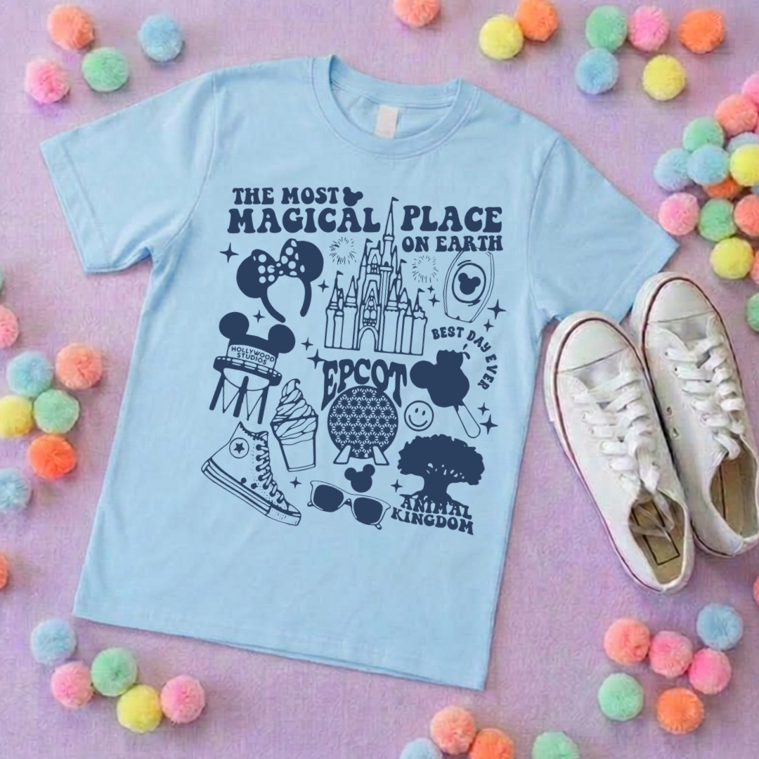Ready to Ship, Adults Small, Inspired Printed T-shirt, Samples - Adults & Kids Sizes - Cotton T-Shirt