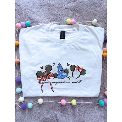 Magical Sorcerer, Some Imagination Ears T-Shirt, Florida, Orlando, Magical World - Adults & Kids Sizes