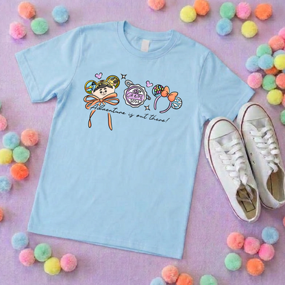 Up House Inspired Printed White T-Shirt, Florida, Orlando, Ellie and Karl, Kevin, Dug - Adults & Kids Sizes - Cotton T-Shirt