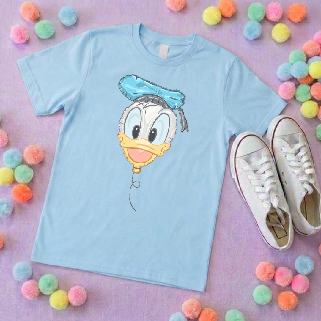 Donald Balloon, Printed T-Shirt, Florida, Orlando, Magical World - Adults & Kids Sizes