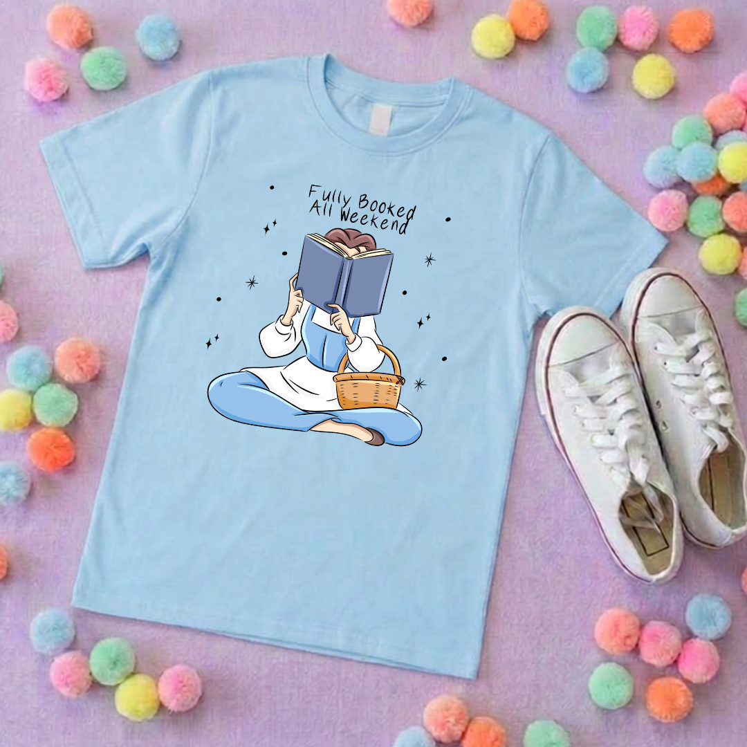 Fully Booked Belle Park Life T-Shirt, Ears, Florida, Orlando, Cruise Holidays T-Shirts, Holiday Outfits - Adults & Kids Sizes - Cotton T-Shirt